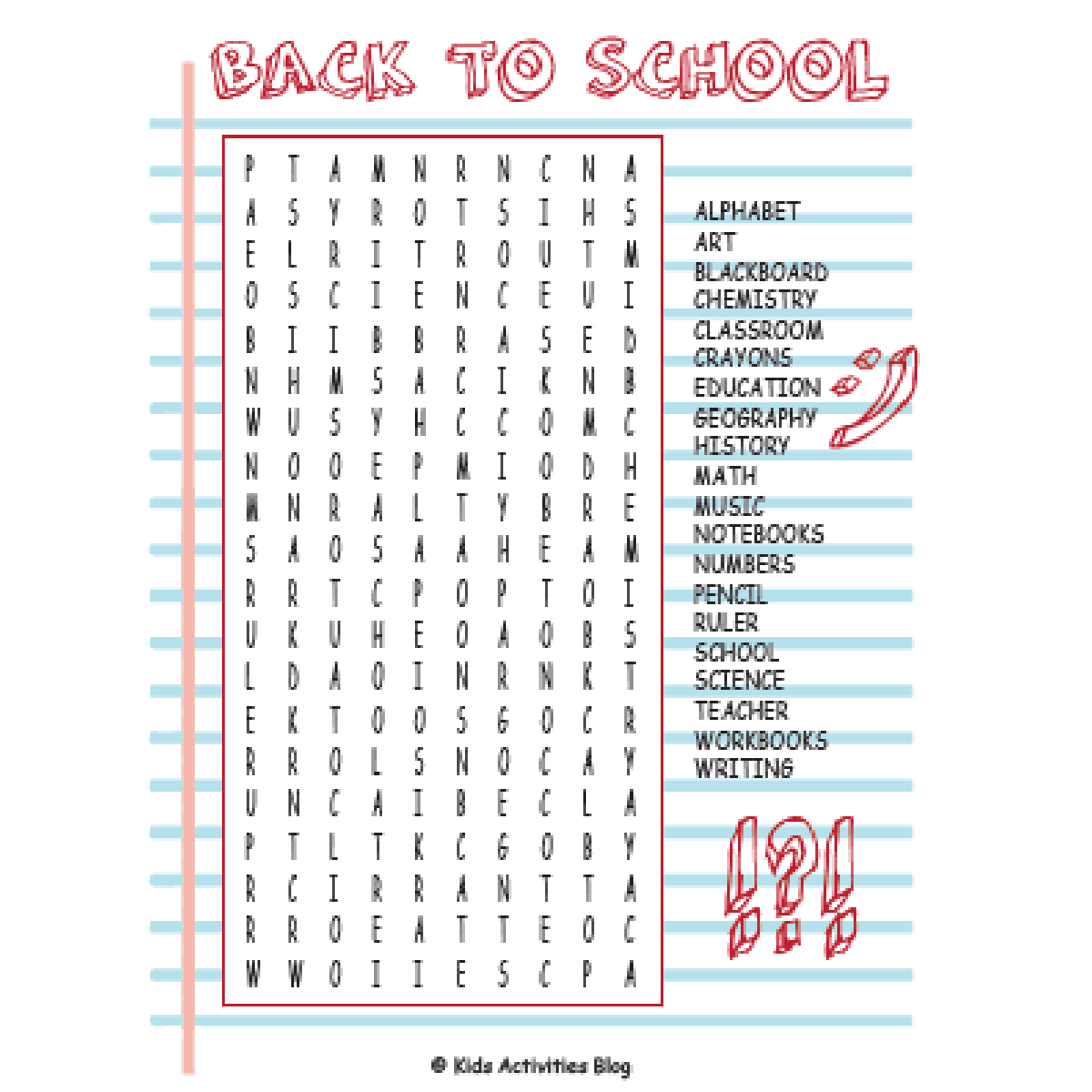 Math Word Search Free Pdf