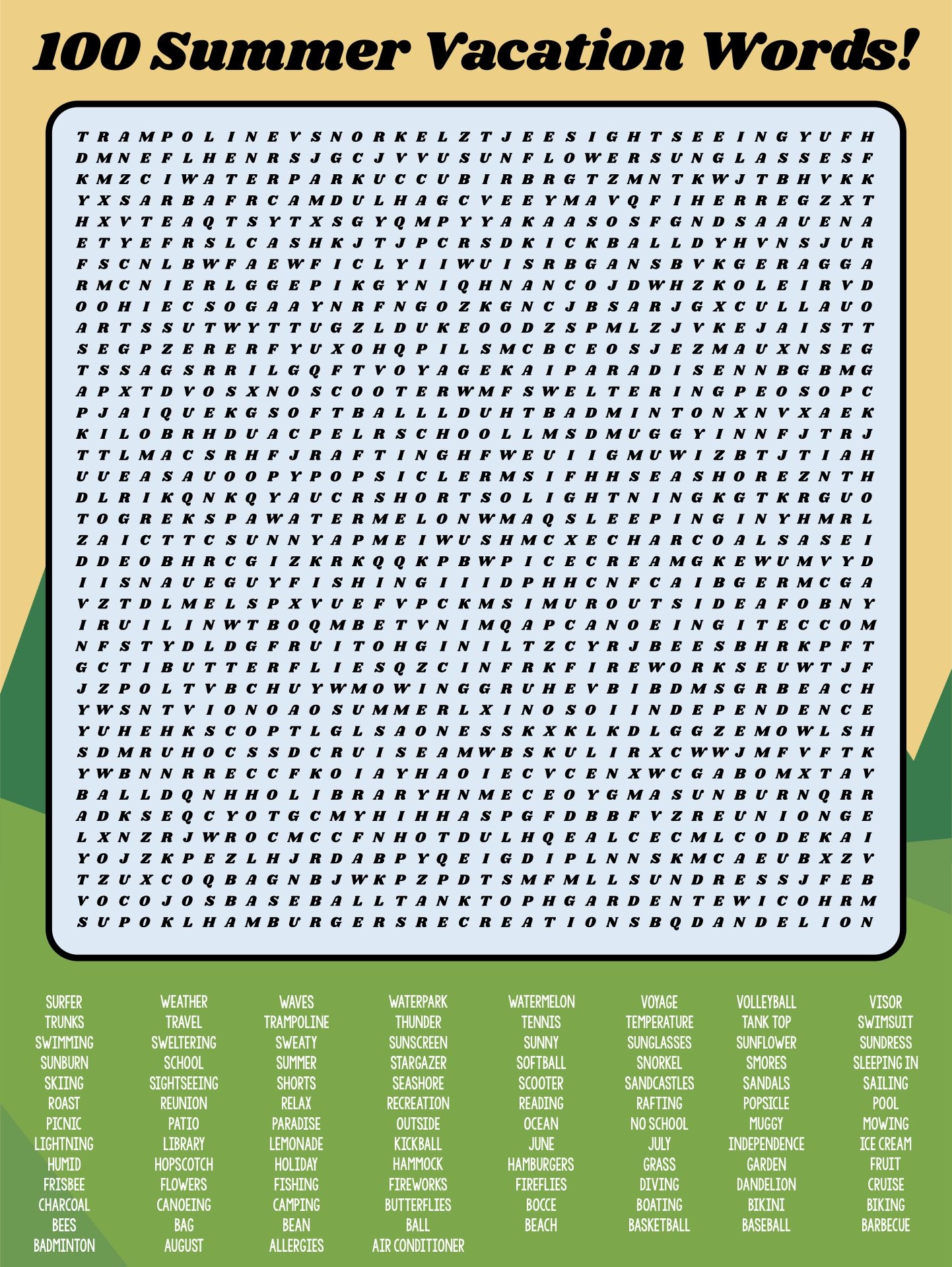 100 word word searches 20 free pdf printables printablee