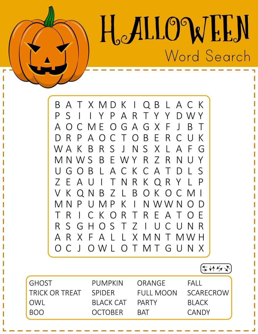 19 Free Halloween Word Search Printables Parade
