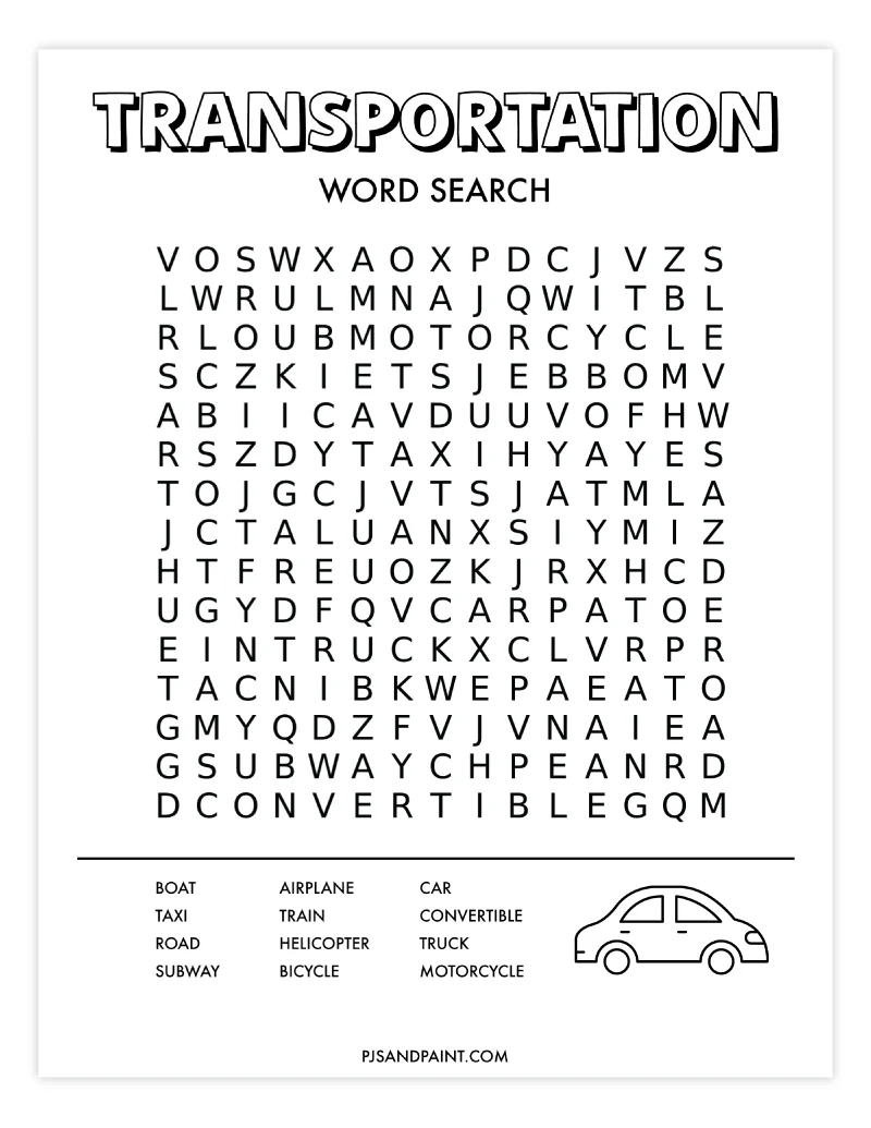Word Searches Printable Adults