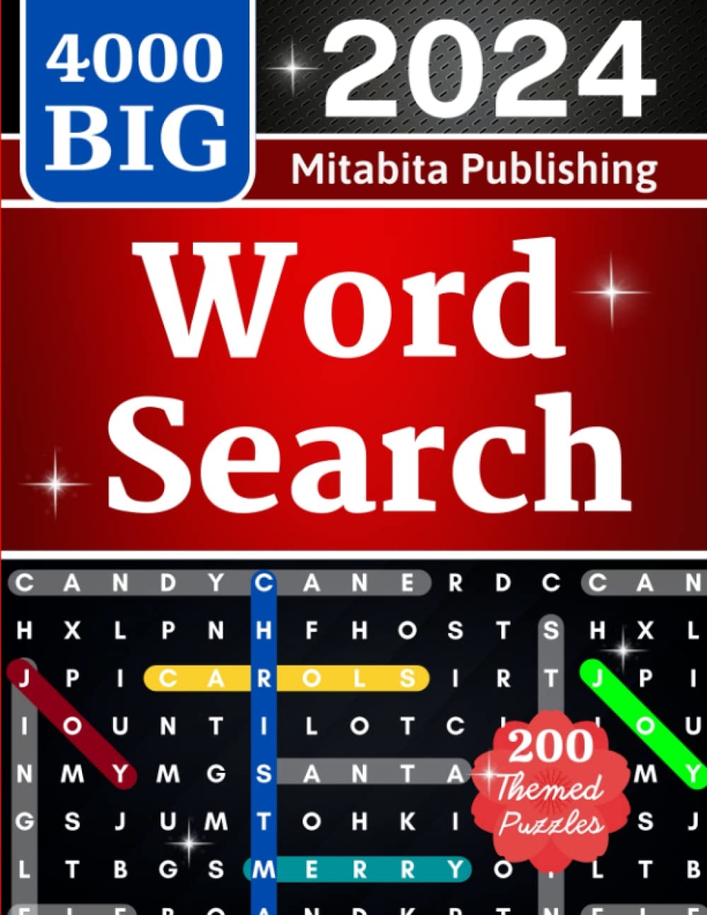 4000 BIG Word Search For Adults Large Print 200 Themed Puzzles Relaxing EBay