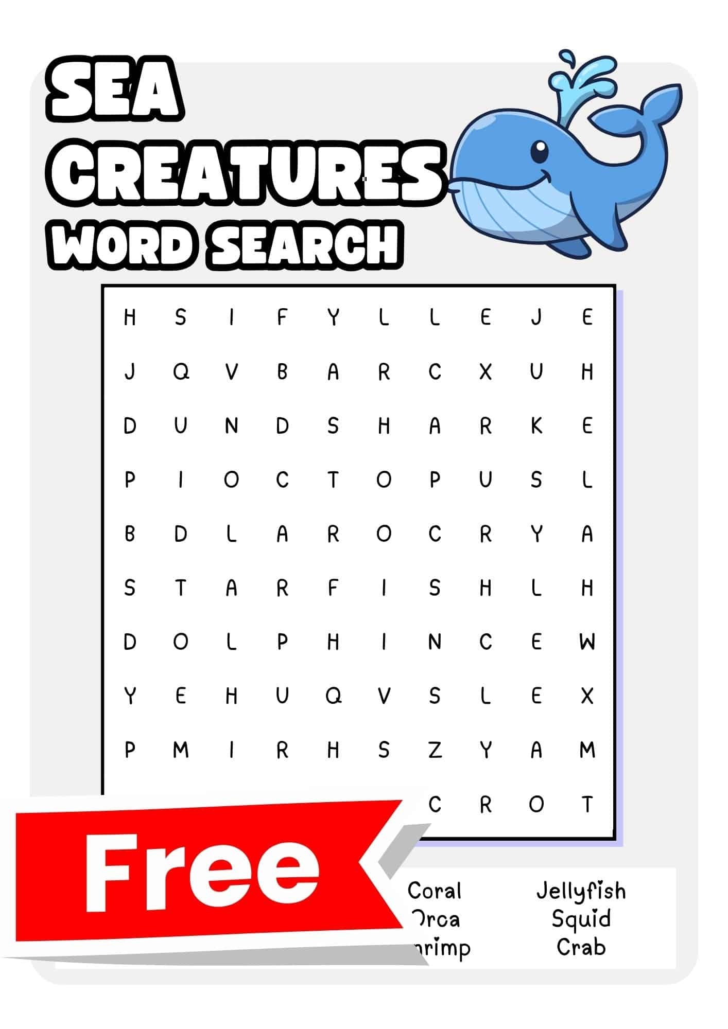 48 free animals word search puzzles teach prints