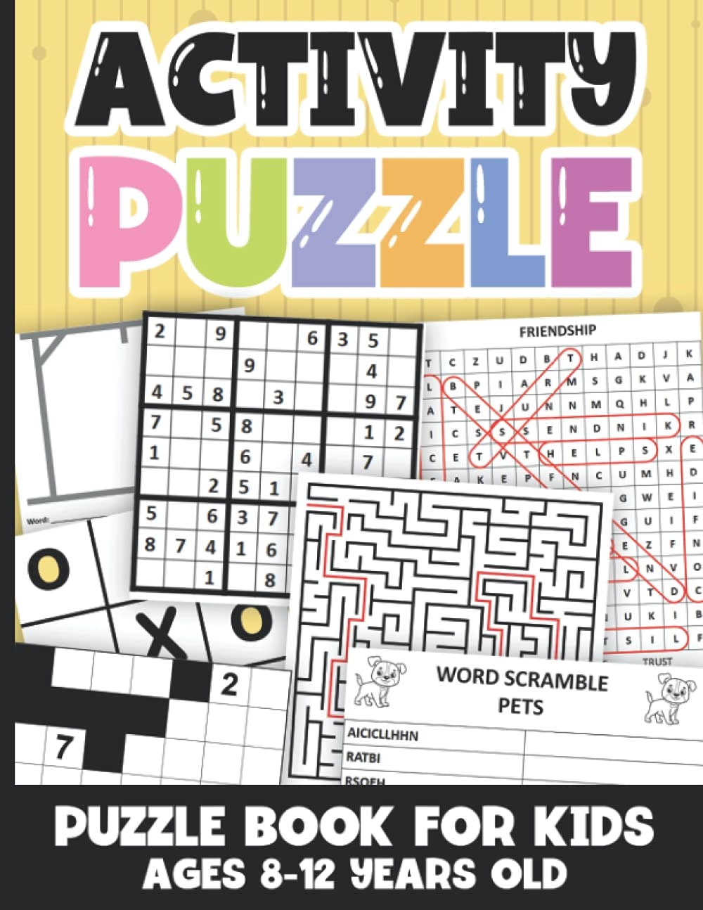 Word Search Puzzle For 5 Year Old