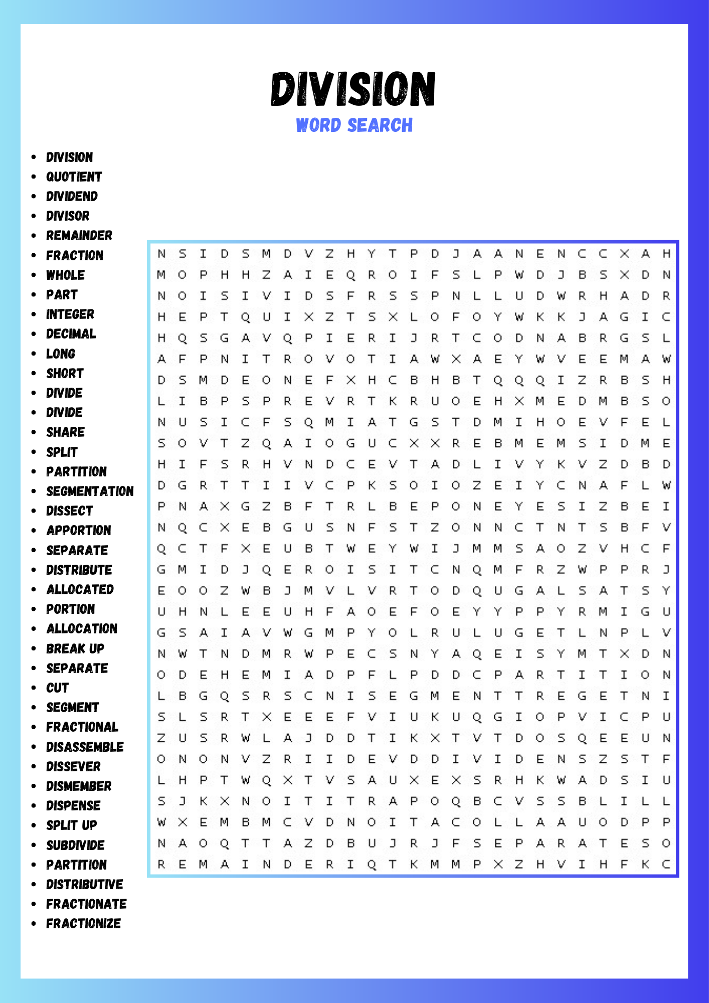 Most Difficult Word Searches Printable