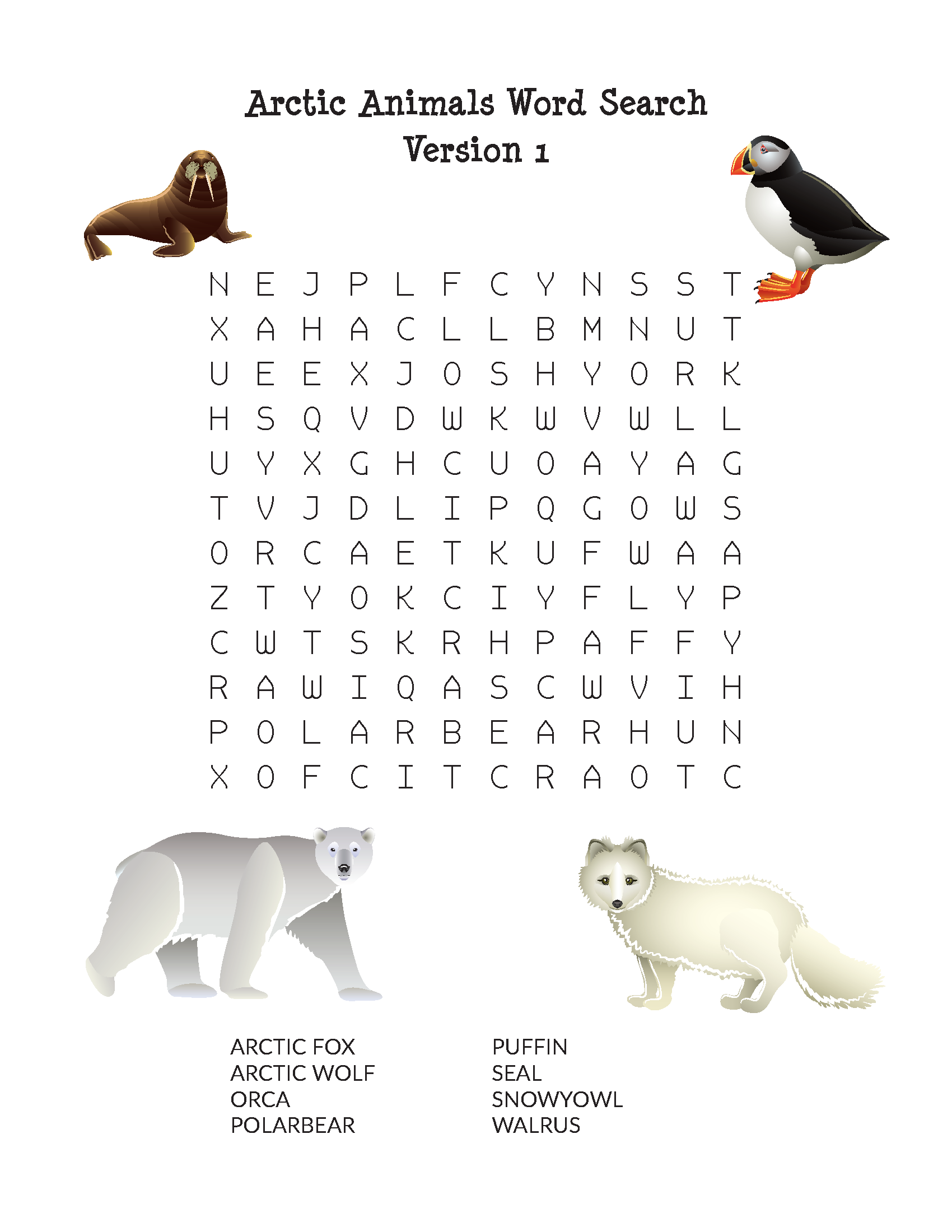 Animal Word Searches Printable Free Animal Word Searches Printable Free