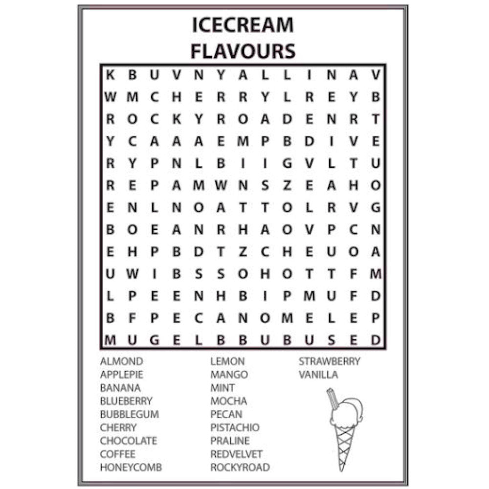 Autumn Word Search Large Print 1200 Word Search Puzzle Book For Worksheets Library