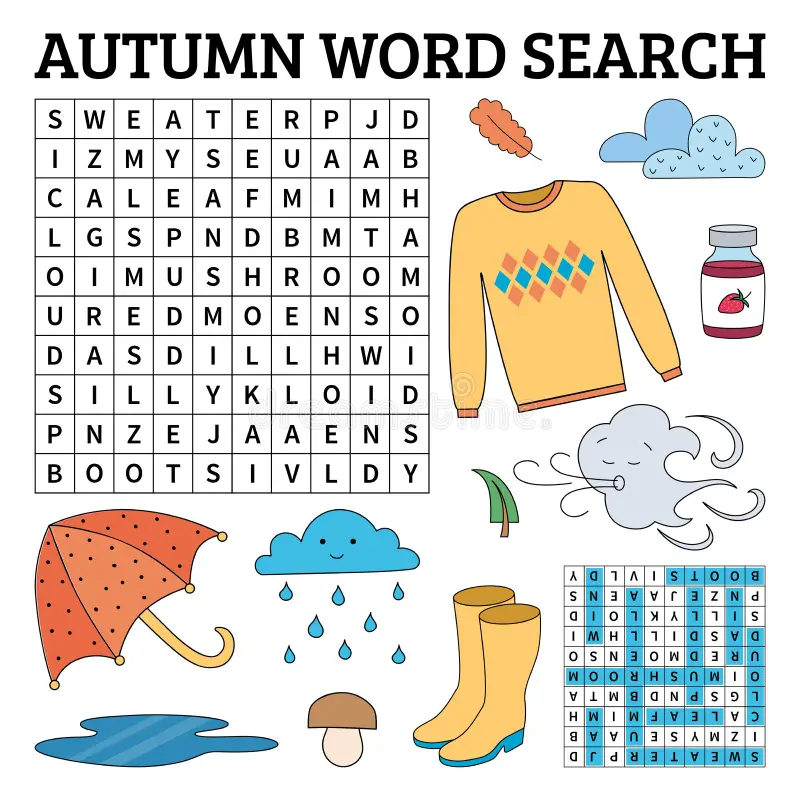 Autumn Word Search Puzzle Stock Illustrations 317 Autumn Word Search Puzzle Stock Illustrations Vectors Clipart Dreamstime