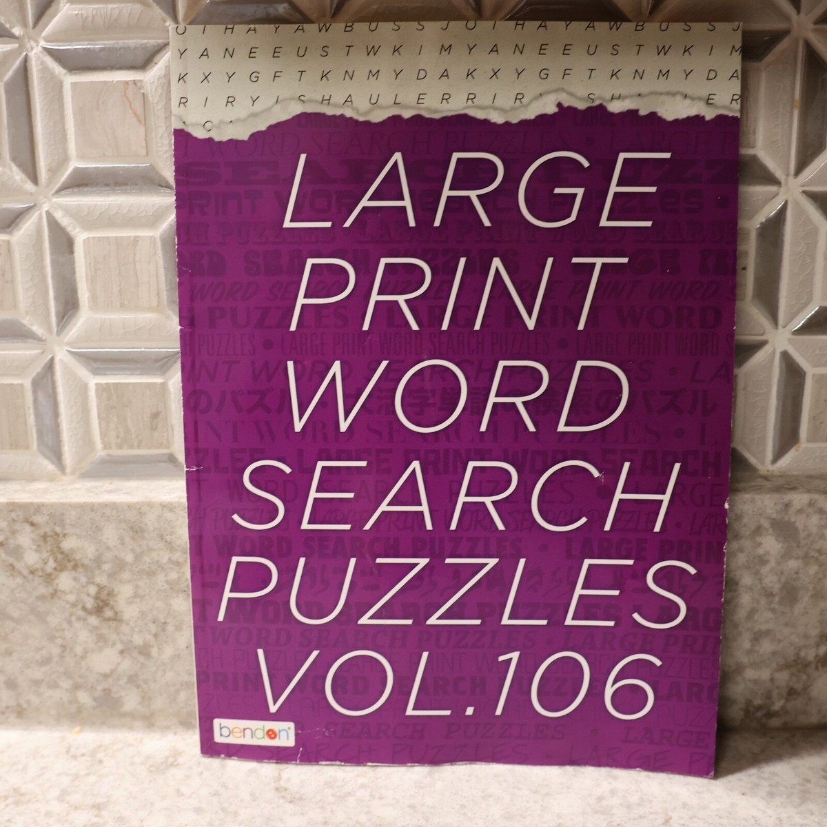 Bendon LARGE PRINT Word Search Over 228 Puzzles VOL 106 Paperback Bendon EBay
