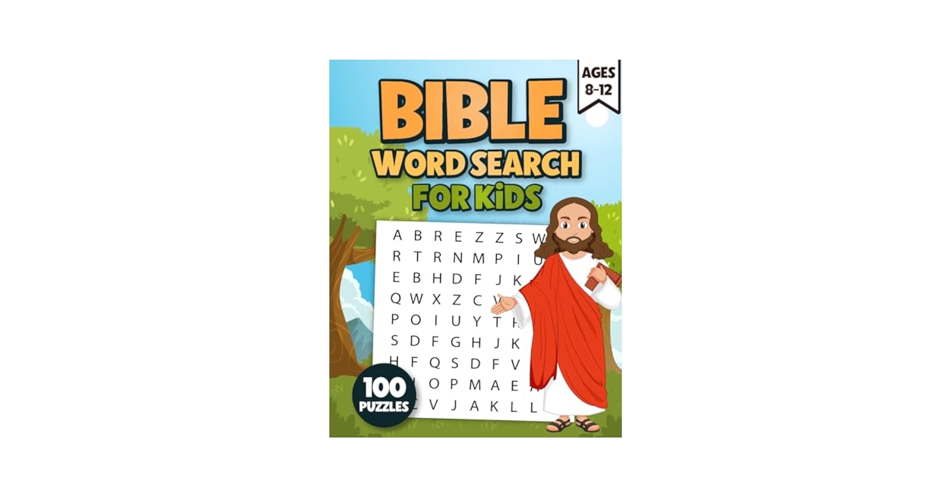 Bible Word Search For Kids Ages 8 12 Improve Spelling And Vocabulary With 100 Word Search Puzzles Sunday School Gift For Tweens And Pre Teens Press Faye 9798325637070 Amazon Books