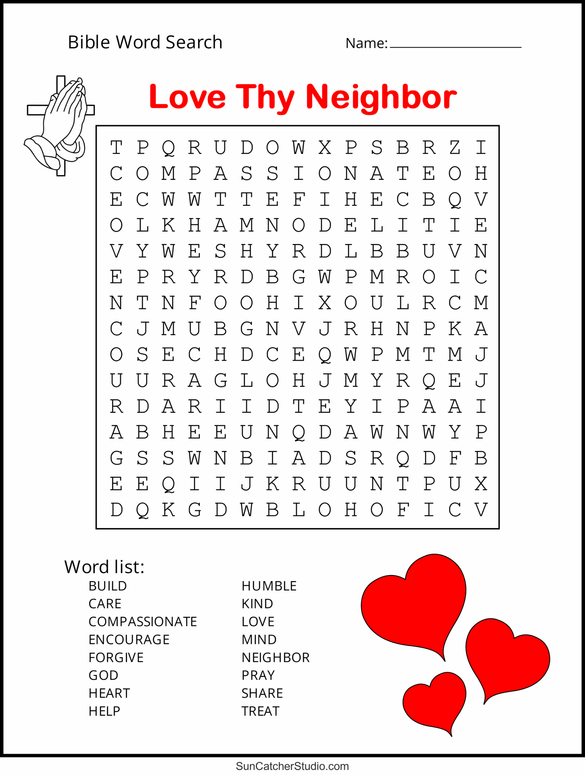 Bible Word Search Free Printable Christian Puzzles Free Bible Word Search Free Printable Christian Puzzles Free