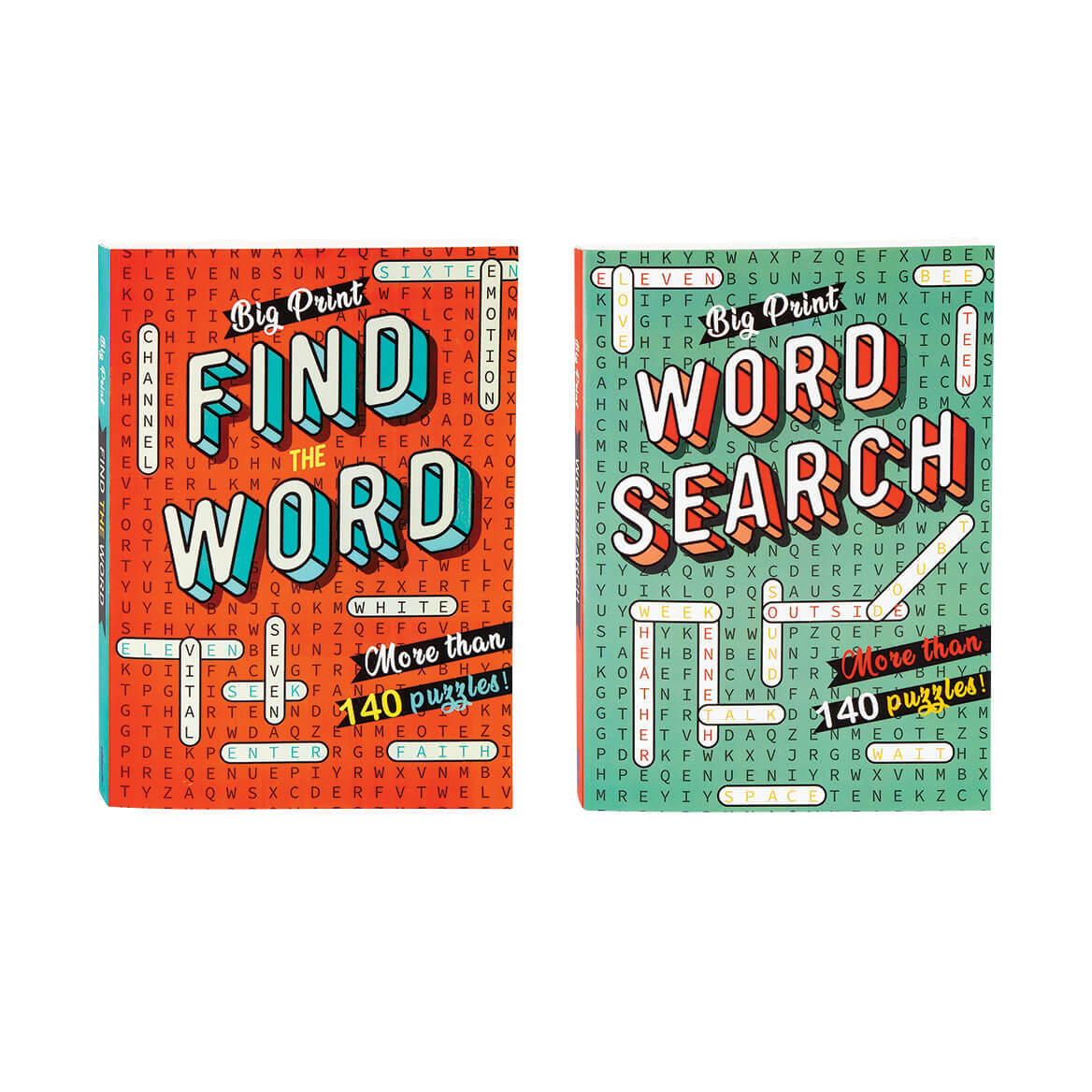 Big Print Find The Word And Word Search 320 Page 2 Book Set EBay