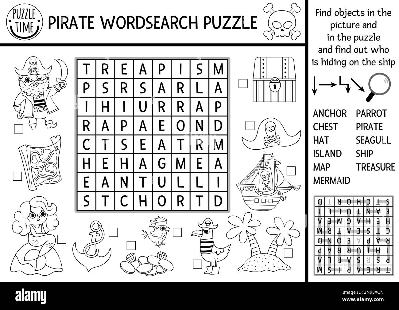 Coloring Pages Word Search