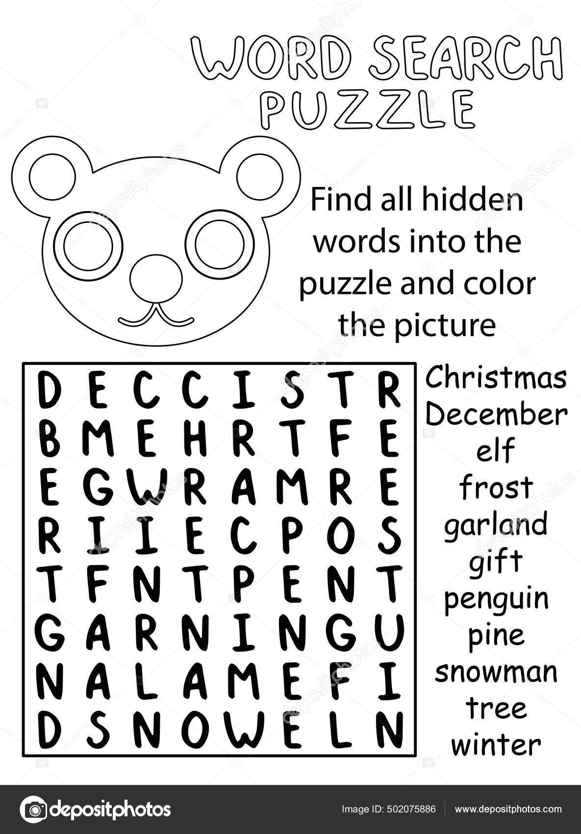 Printable Funny Word Search