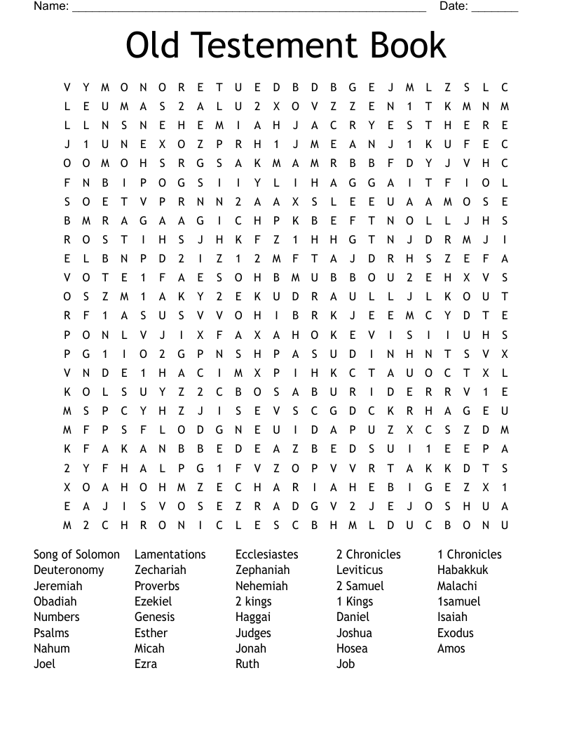 Free Printable Bible Word Search For Adults Free Printable Bible Word Search For Adults