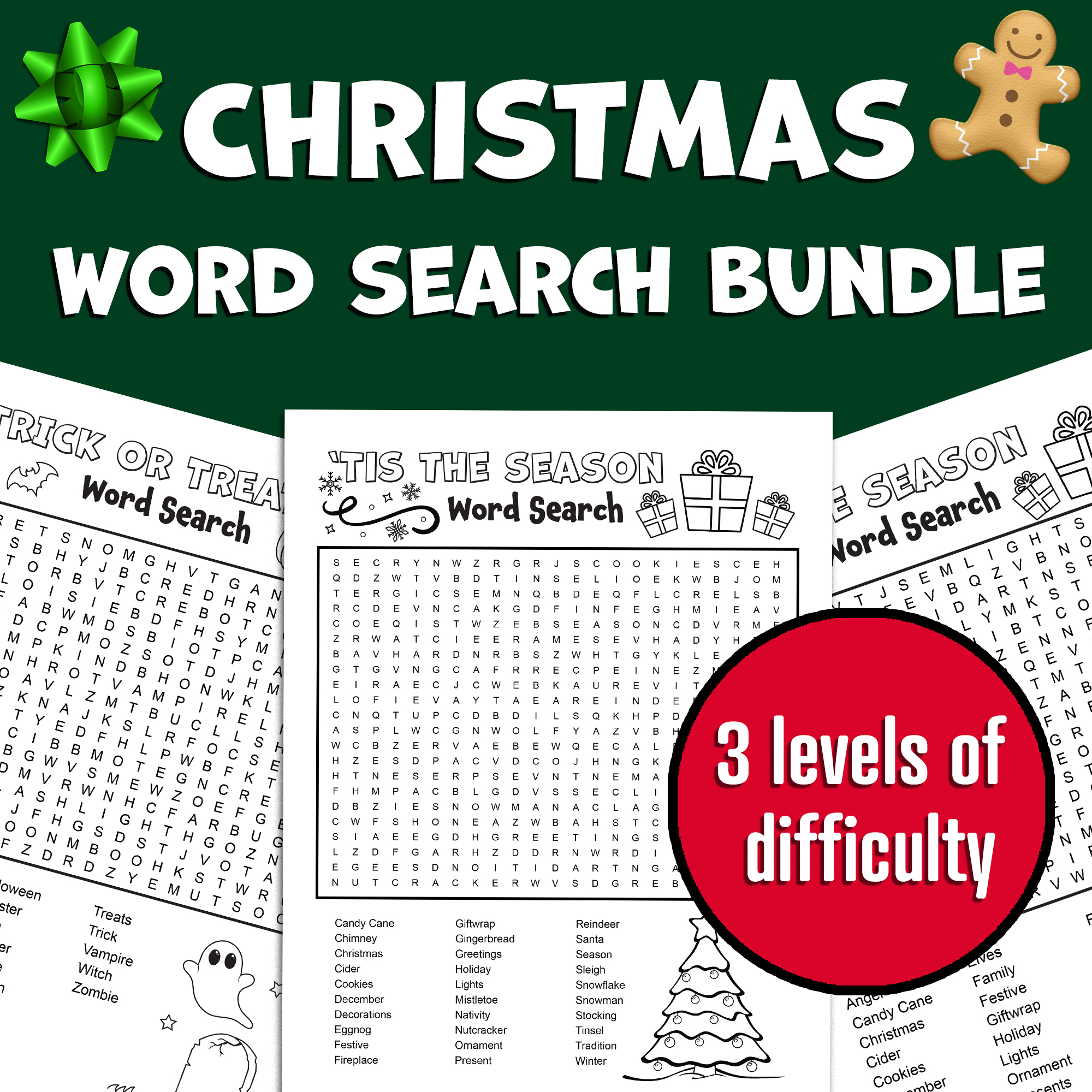 Medium Hard Word Search