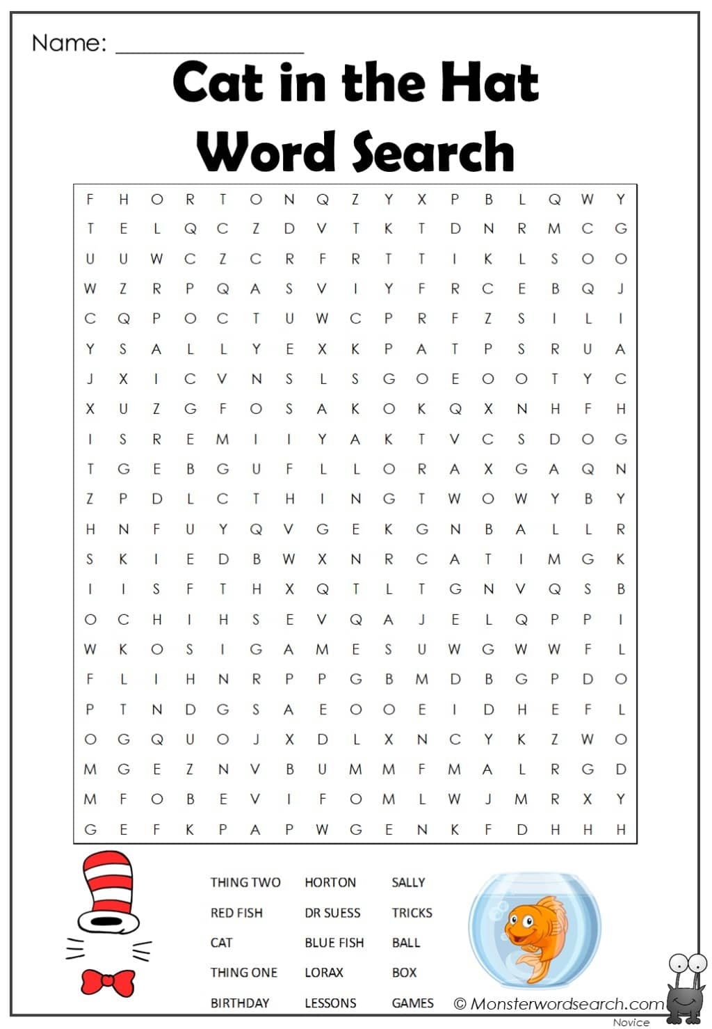 Cat Word Search Pdf