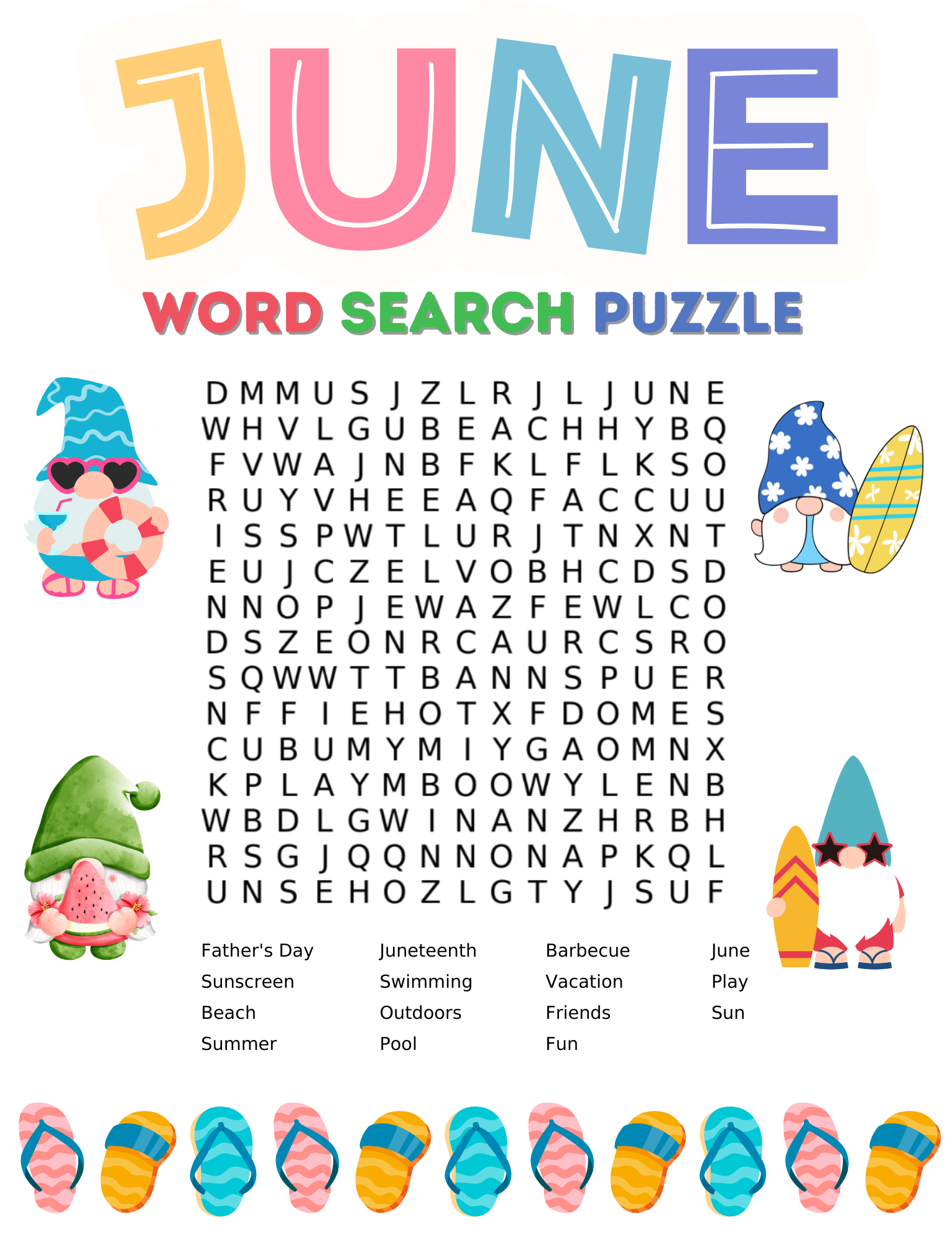Fun Word Searches Free Printable
