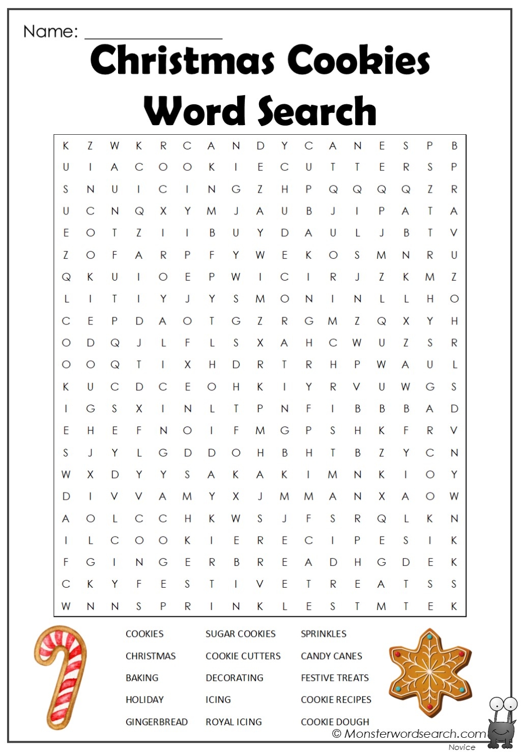 Printable Word Searches For Christmas