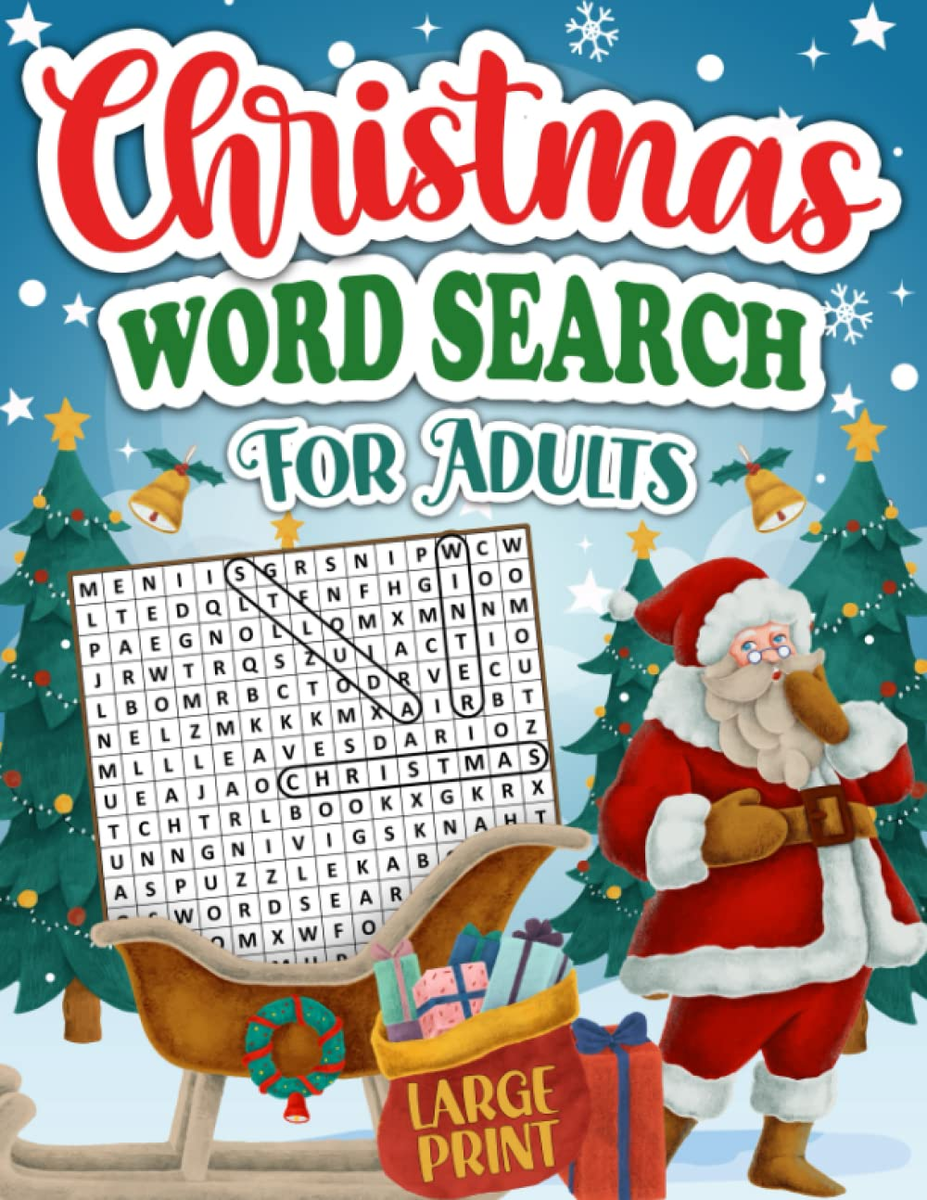 Christmas Word Search Printable Adult Christmas Word Search Printable Adult