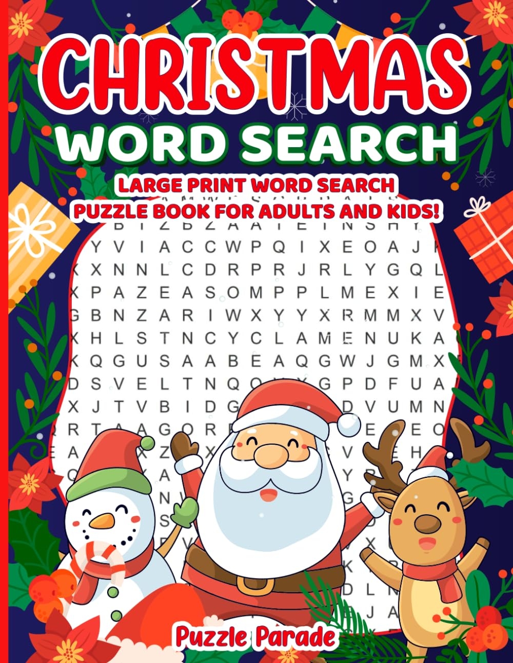 Christmas Word Search Large Print Word Search Puzzle Book For Adults And Kids Parade Puzzle Green Huxley 9781790512355 Amazon Books Christmas Word Search Large Print Word Search Puzzle Book For Adults And Kids Parade Puzzle Green Huxley 9781790512355 Amazon Books