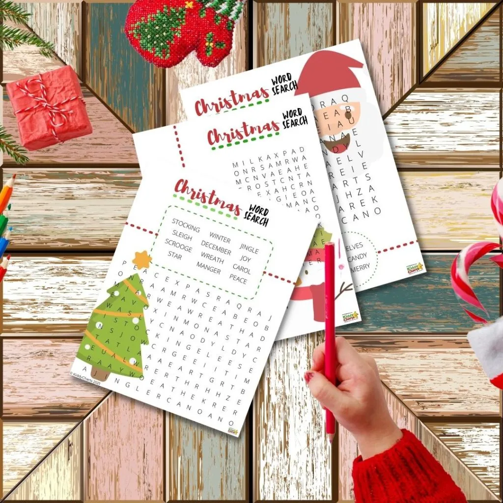 Christmas Word Search Printable For Fun With Your Kids Christmas Word Search Printable For Fun With Your Kids