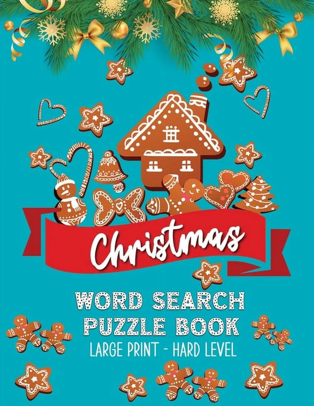 Christmas Word Search Puzzle Book Large Print Christmas Activity Book Word Find Puzzle Book Holiday Fun For Adults Paperback Walmart