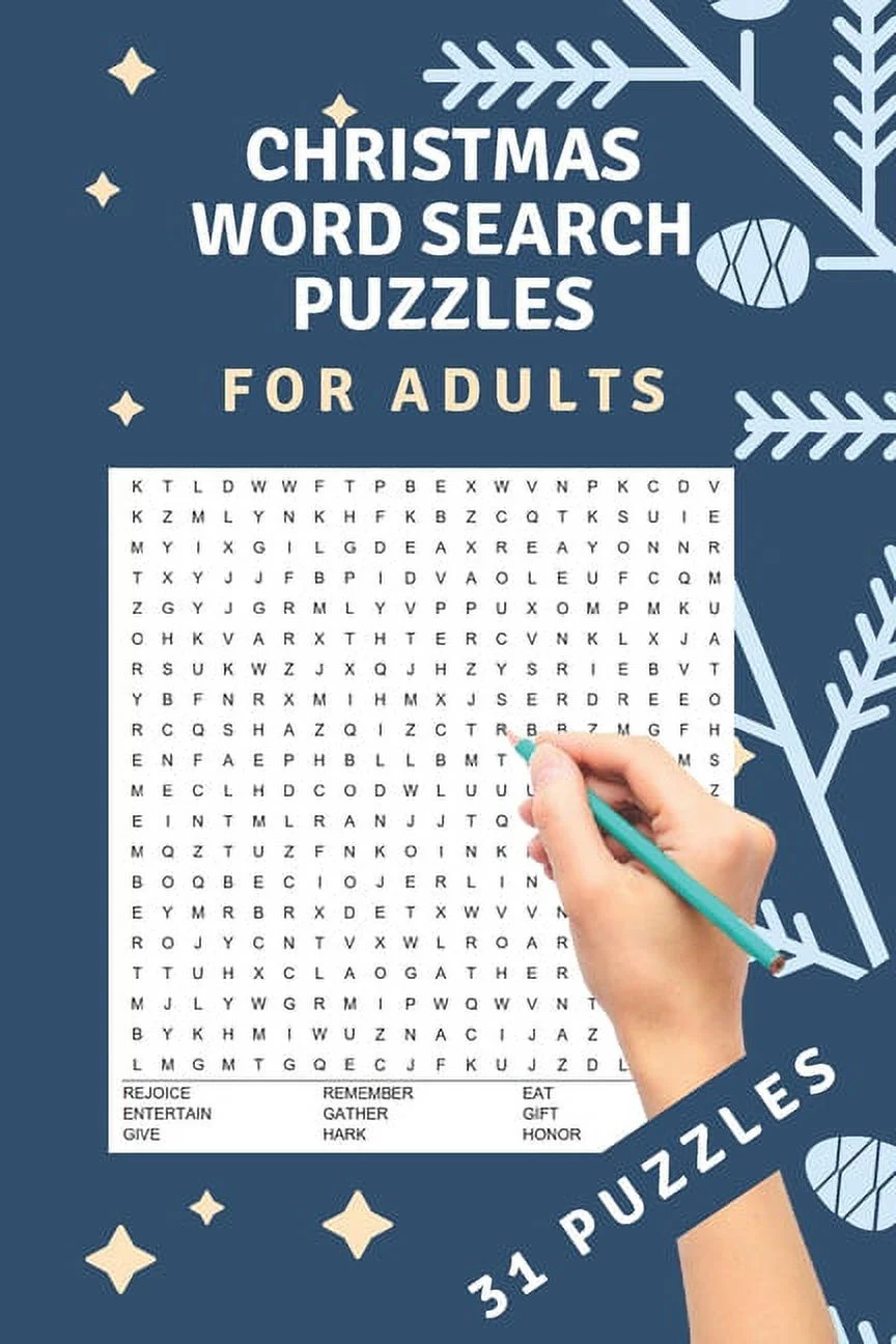 Christmas Word Search Puzzles 31 Word Search Puzzles For Adults Teens And Grown ups Fun Time For Christmas Christmas Theme Christmas Gift Walmart Christmas Word Search Puzzles 31 Word Search Puzzles For Adults Teens And Grown ups Fun Time For Christmas Christmas Theme Christmas Gift Walmart