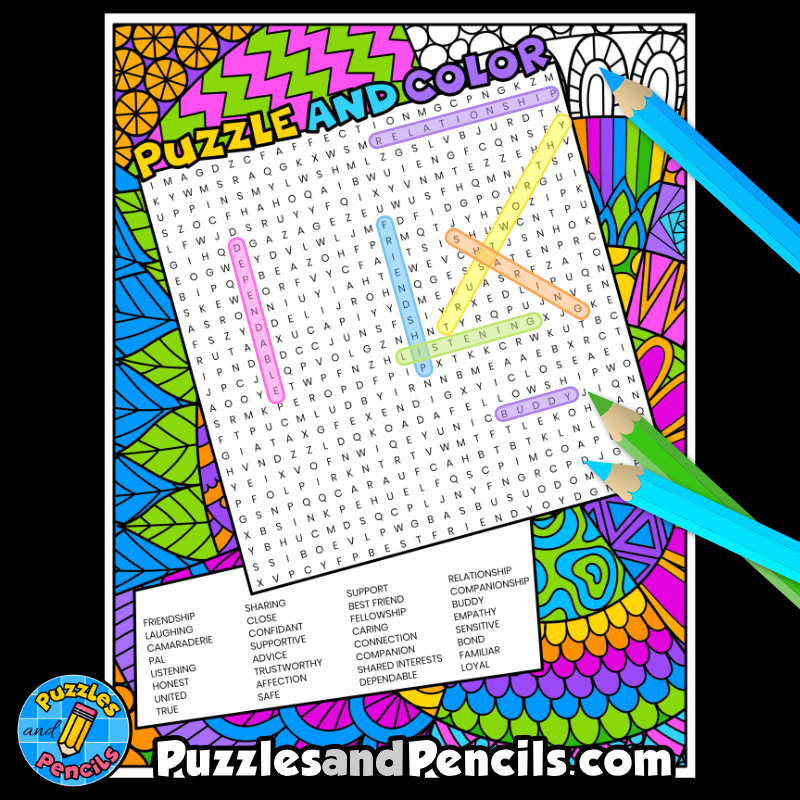 Countries Of The World Word Search Puzzle With Coloring Geography Made By Teachers