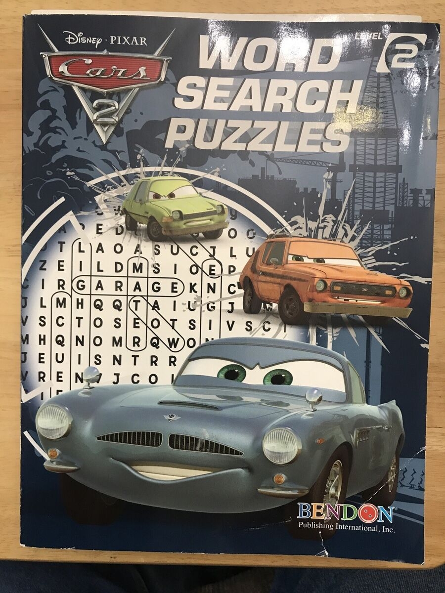 Disney Pixar Cars 2 Activity Word Search Puzzles EBay Disney Pixar Cars 2 Activity Word Search Puzzles EBay
