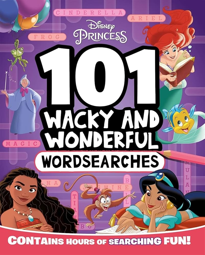 Disney Princess 101 Wacky And Wonderful Wordsearches Autumn Publishing 9781800221413 Amazon Books