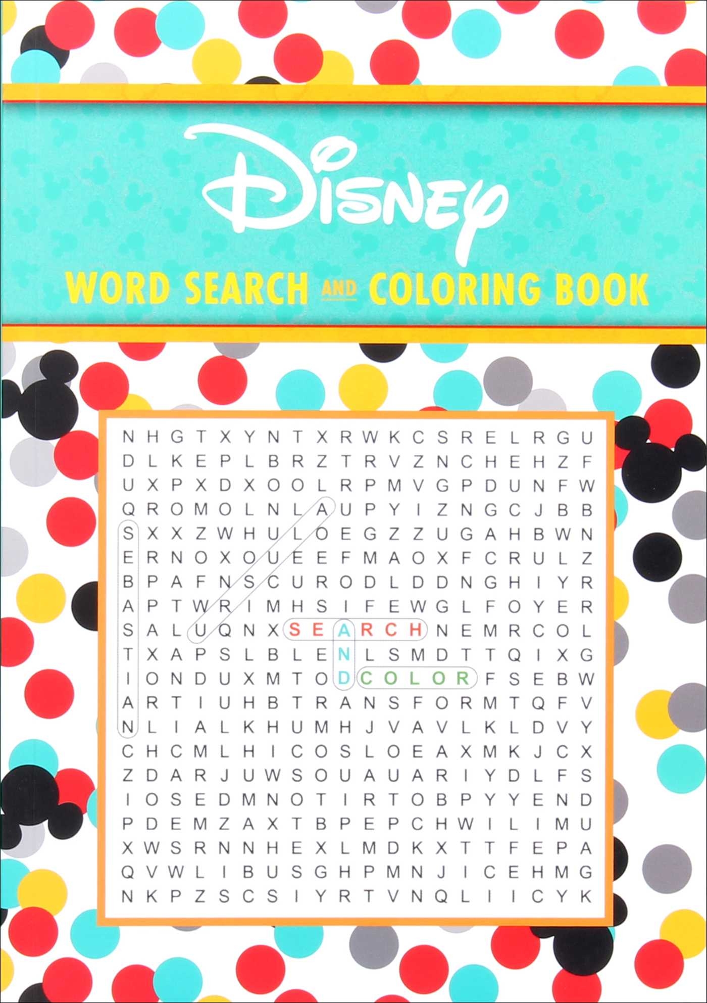 Word Search Printable Disney