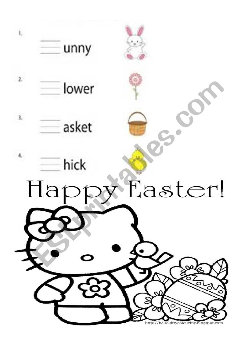 Hello Kitty Word Search Printable Free