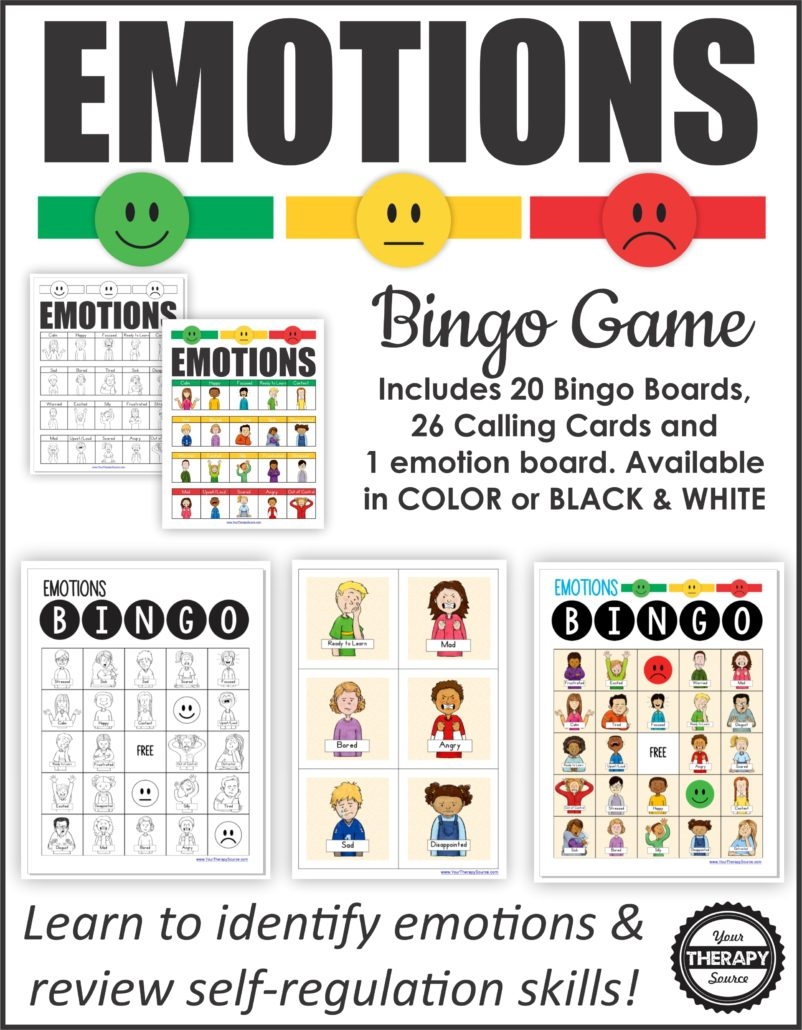 Emotions Word Search Printable
