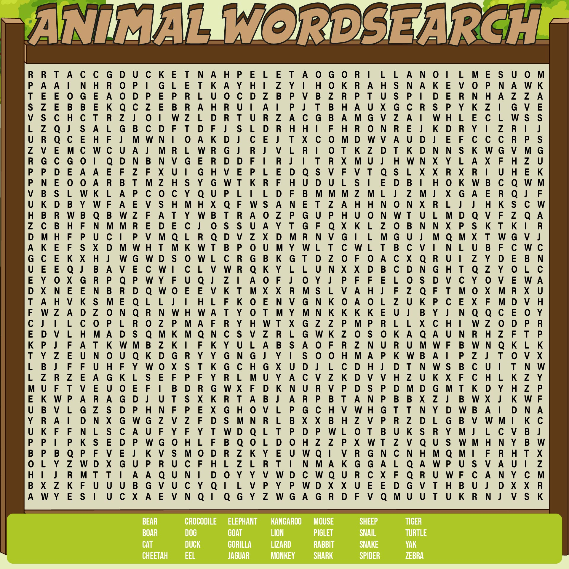 Extremely Hard Word Search 20 Free PDF Printables Printablee