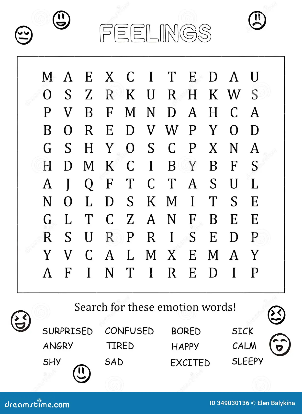 Feelings Vocabulary Stock Illustrations 72 Feelings Vocabulary Stock Illustrations Vectors U0026 Clipart Dreamstime