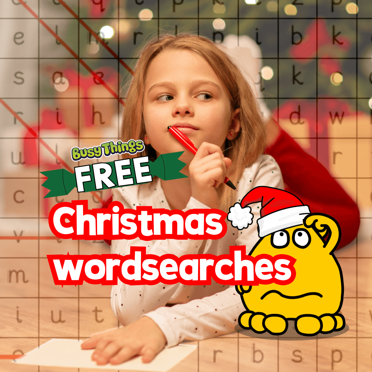 FREE Christmas Wordsearch For Kids FREE Christmas Wordsearch For Kids