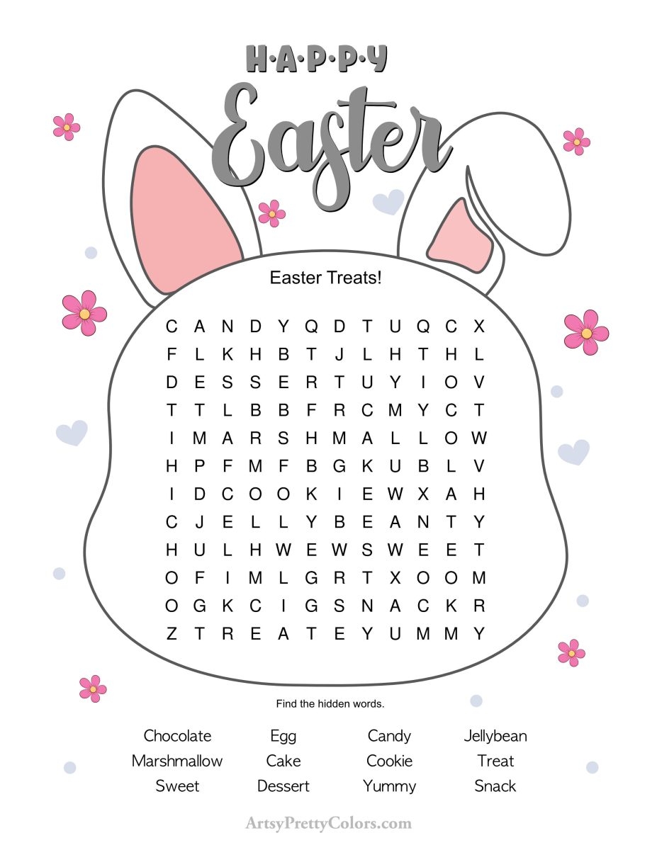 Easy Word Search Printable Kids