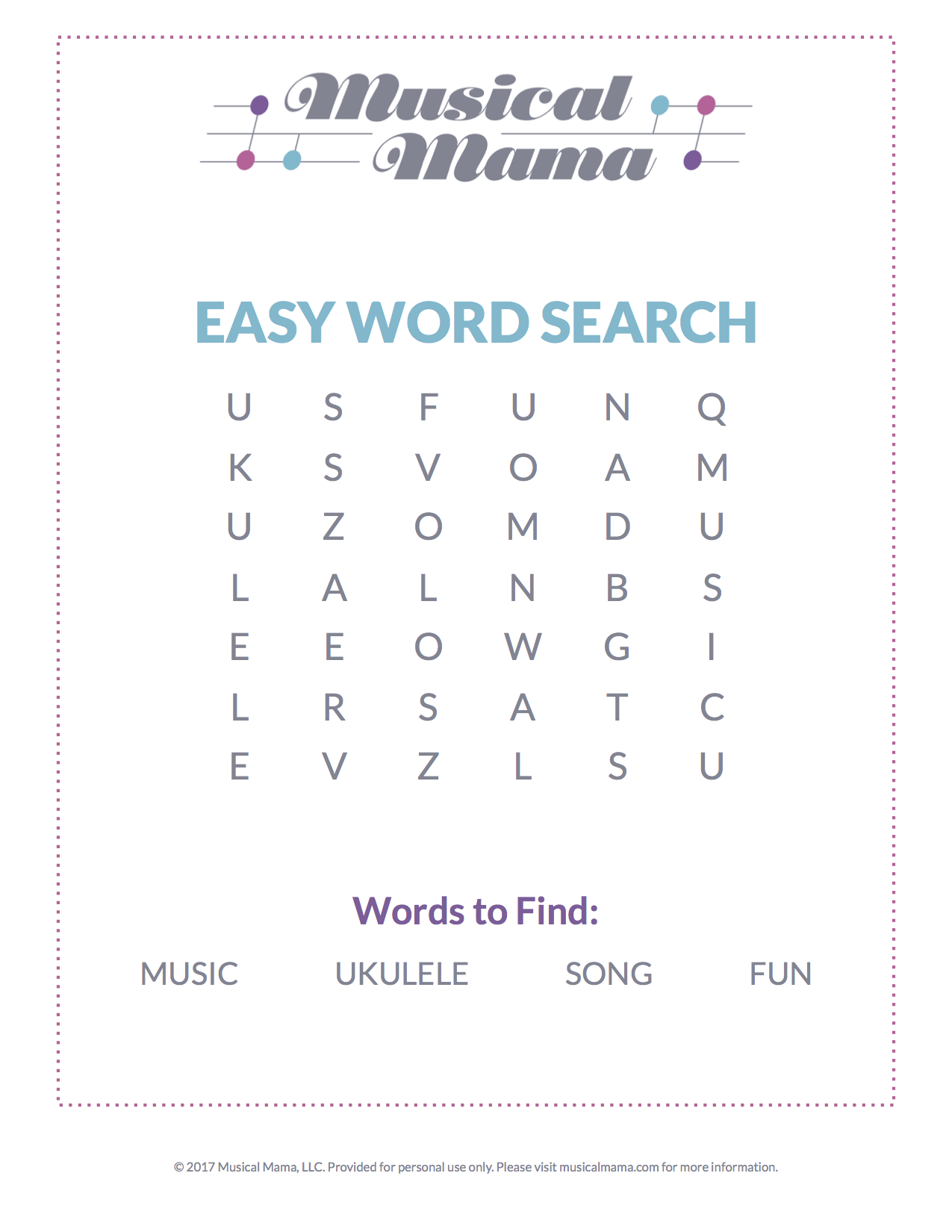 Free Printable A Music Themed Word Search Musical Mama Free Printable A Music Themed Word Search Musical Mama