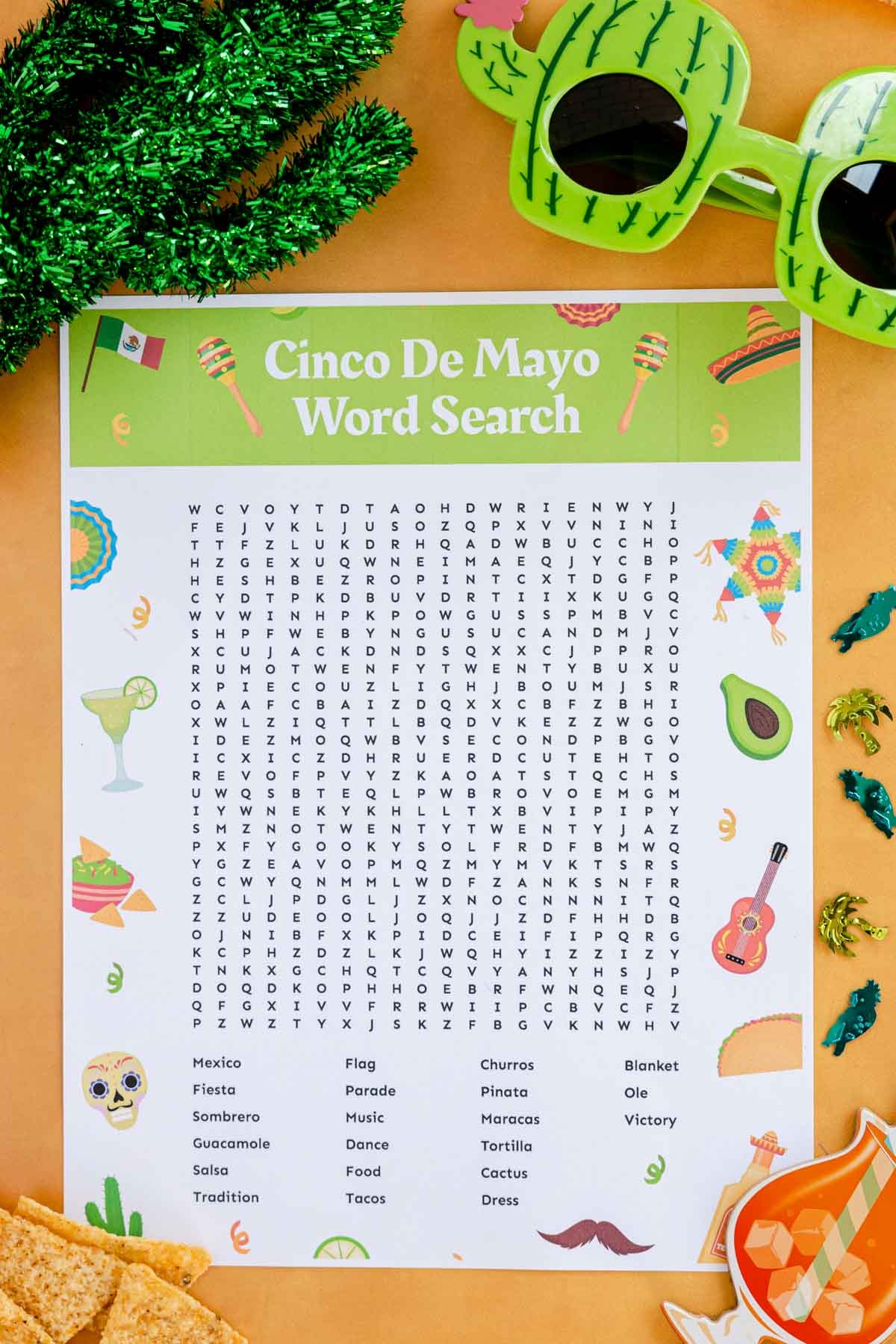 Free Printable Cinco De Mayo Word Search Puzzle Play Party Plan Free Printable Cinco De Mayo Word Search Puzzle Play Party Plan