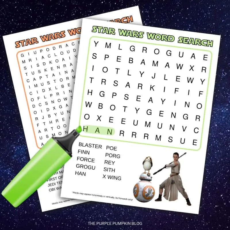 Free Printable Star Wars Word Search Puzzles For May The 4th Free Printable Star Wars Word Search Puzzles For May The 4th