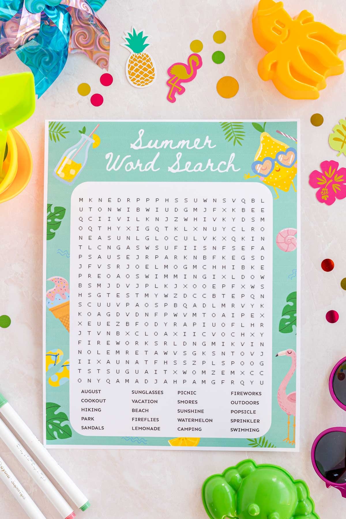 Free Printable Picture Word Search