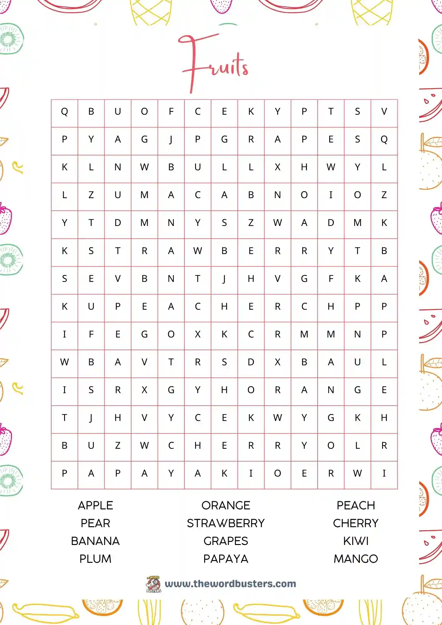  Free Printable Word Searches For Adults PDF