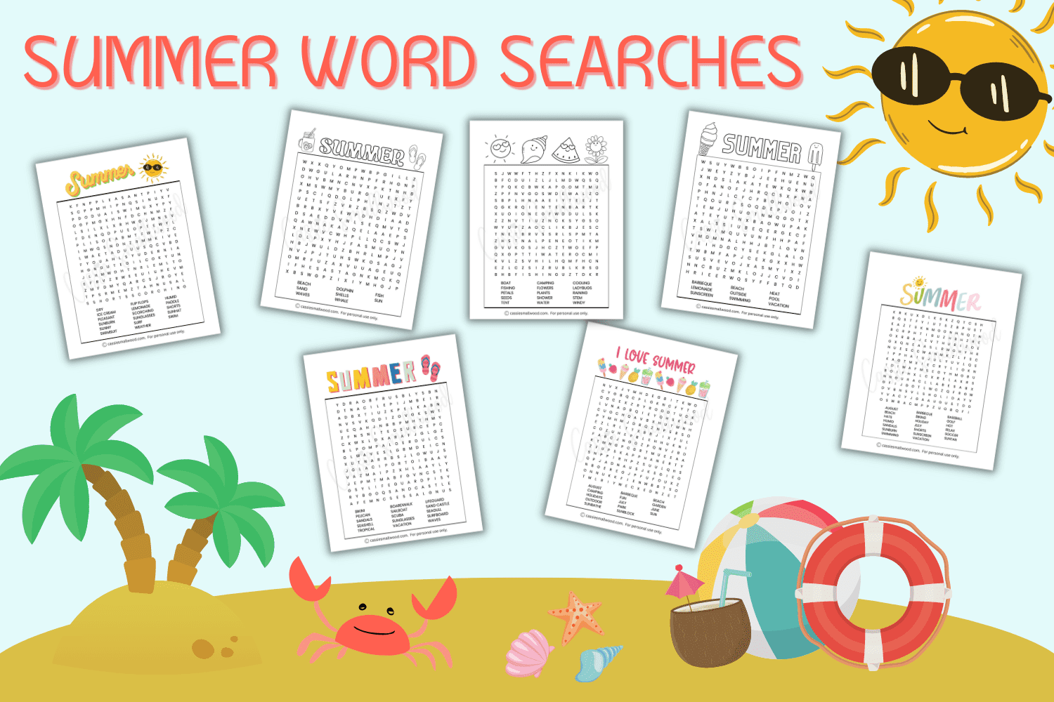 Word Search Easy Printable Free