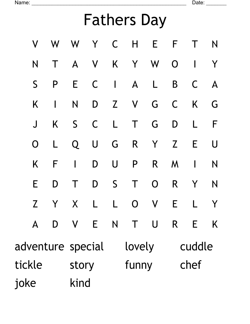 Grade 3 Word Search WordMint