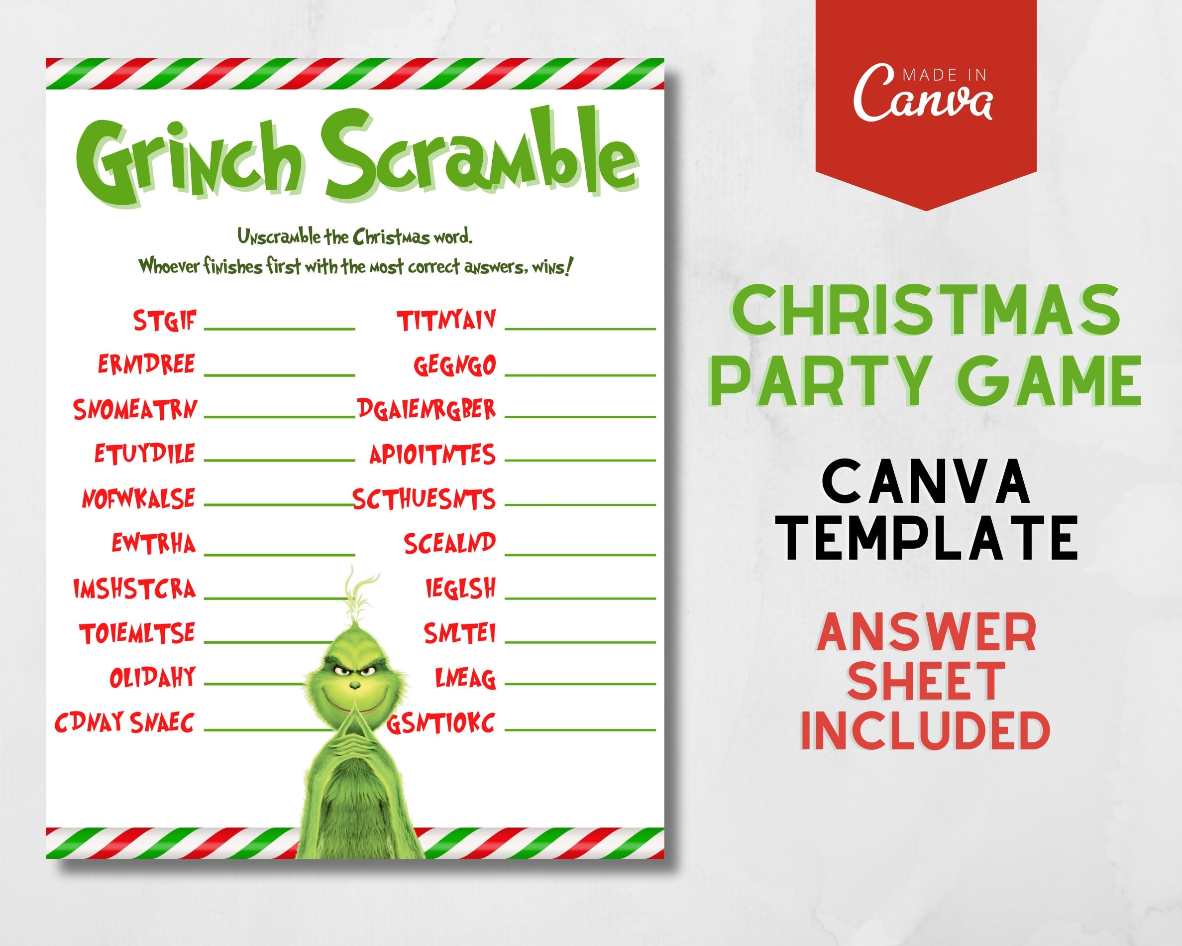 Grinch Game Grinchmas Games Christmas Party Games How The Grinch Stole Christmas Games Grinch Games Printable Word Scramble Etsy Grinch Game Grinchmas Games Christmas Party Games How The Grinch Stole Christmas Games Grinch Games Printable Word Scramble Etsy