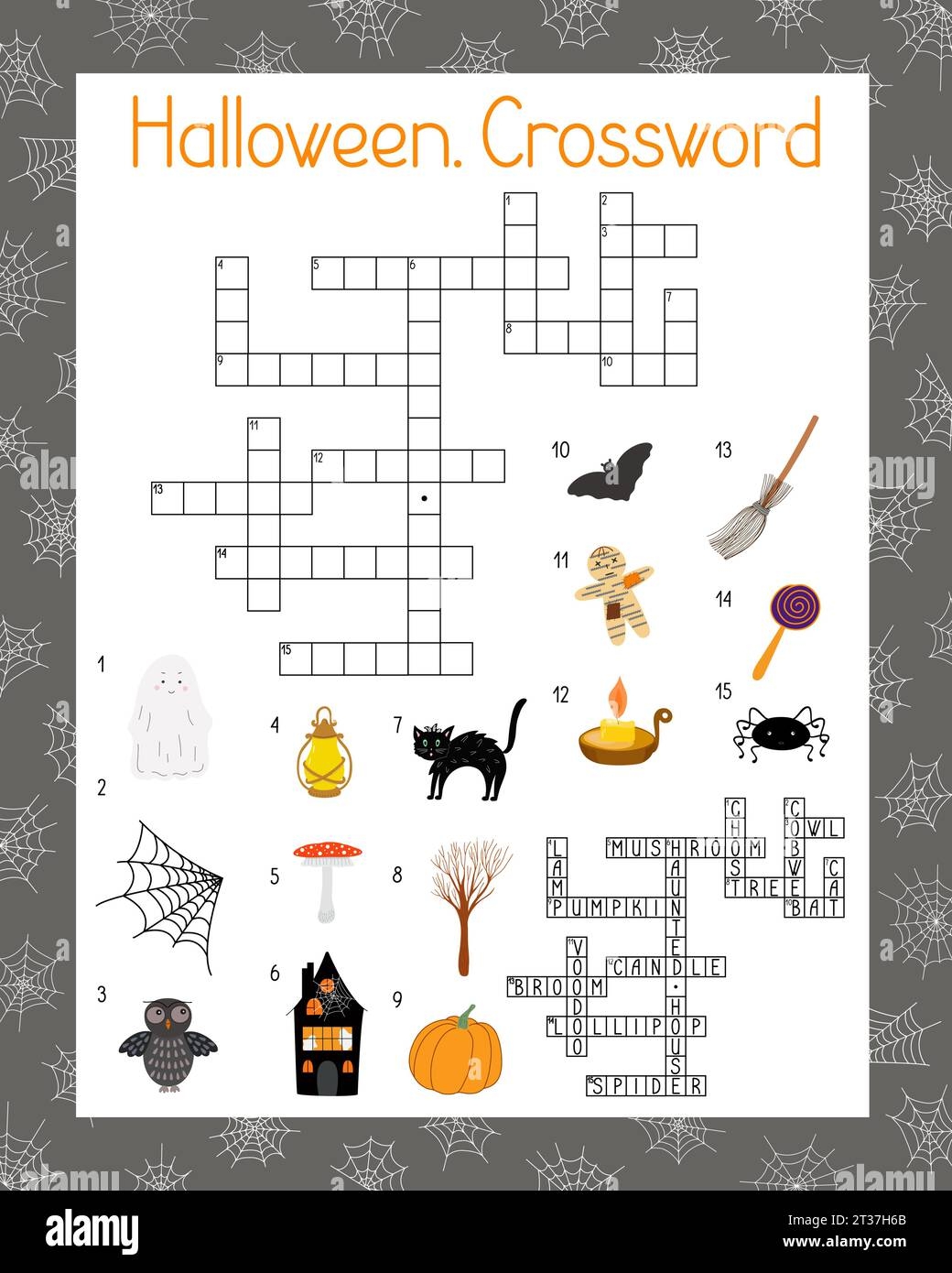 Halloween Word Search Printable Worksheets