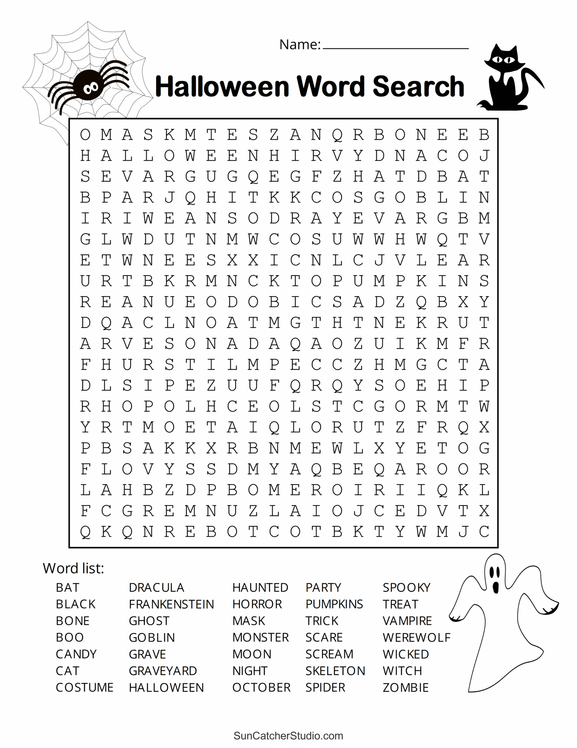 Halloween Word Search Free Printable Puzzles Free Printables Monograms Design Tools Patterns U0026 DIY Projects Halloween Word Search Free Printable Puzzles Free Printables Monograms Design Tools Patterns U0026 DIY Projects