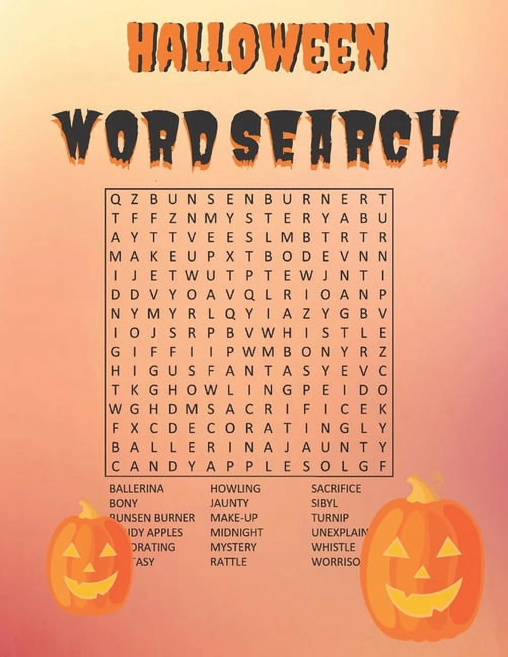 Halloween Word Search Halloween Themes Word Search For Kids Teens Adults Seniors 40 Puzzles With Solutions 8 5 By 11 Walmart Halloween Word Search Halloween Themes Word Search For Kids Teens Adults Seniors 40 Puzzles With Solutions 8 5 By 11 Walmart