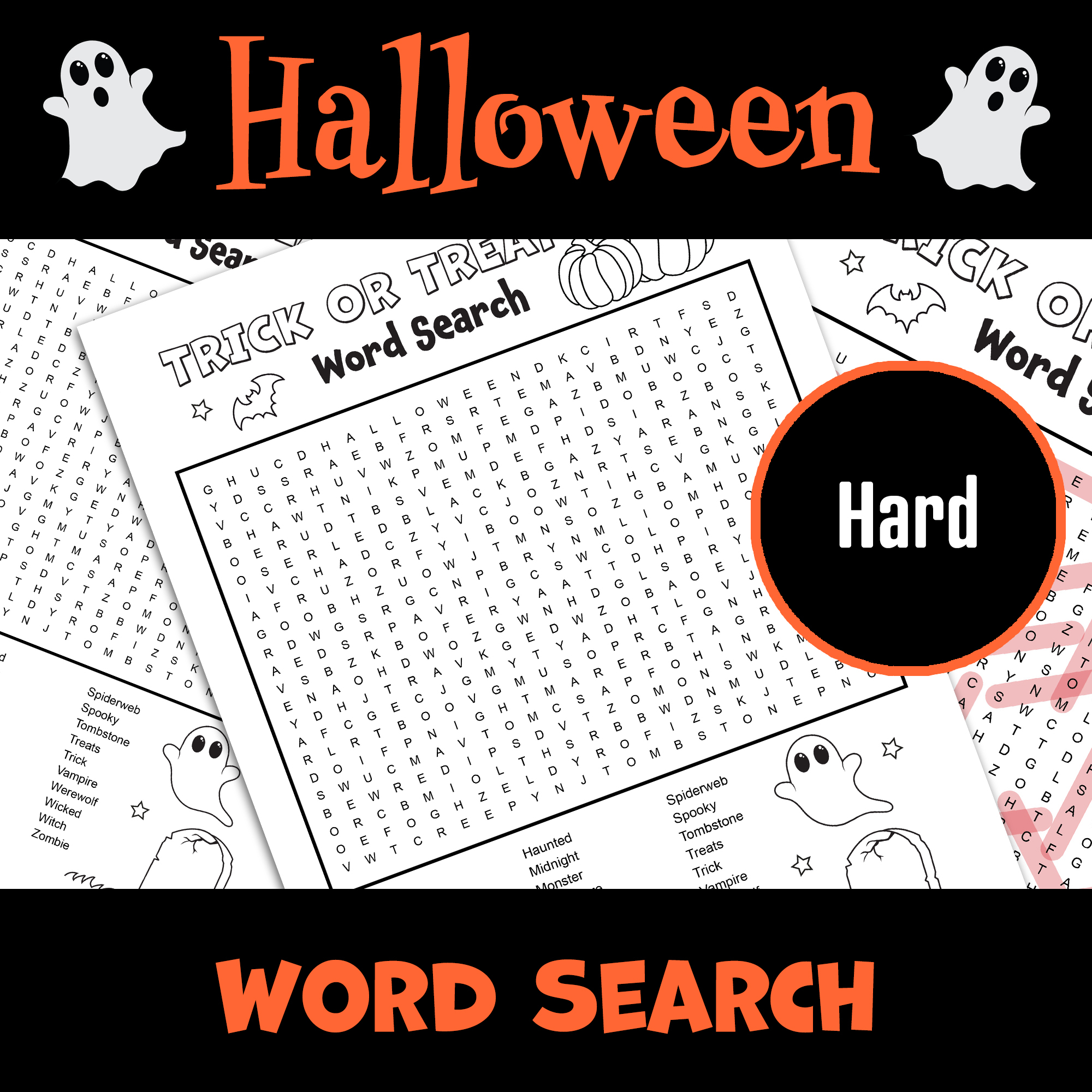 Printable Word Searches Hard Level