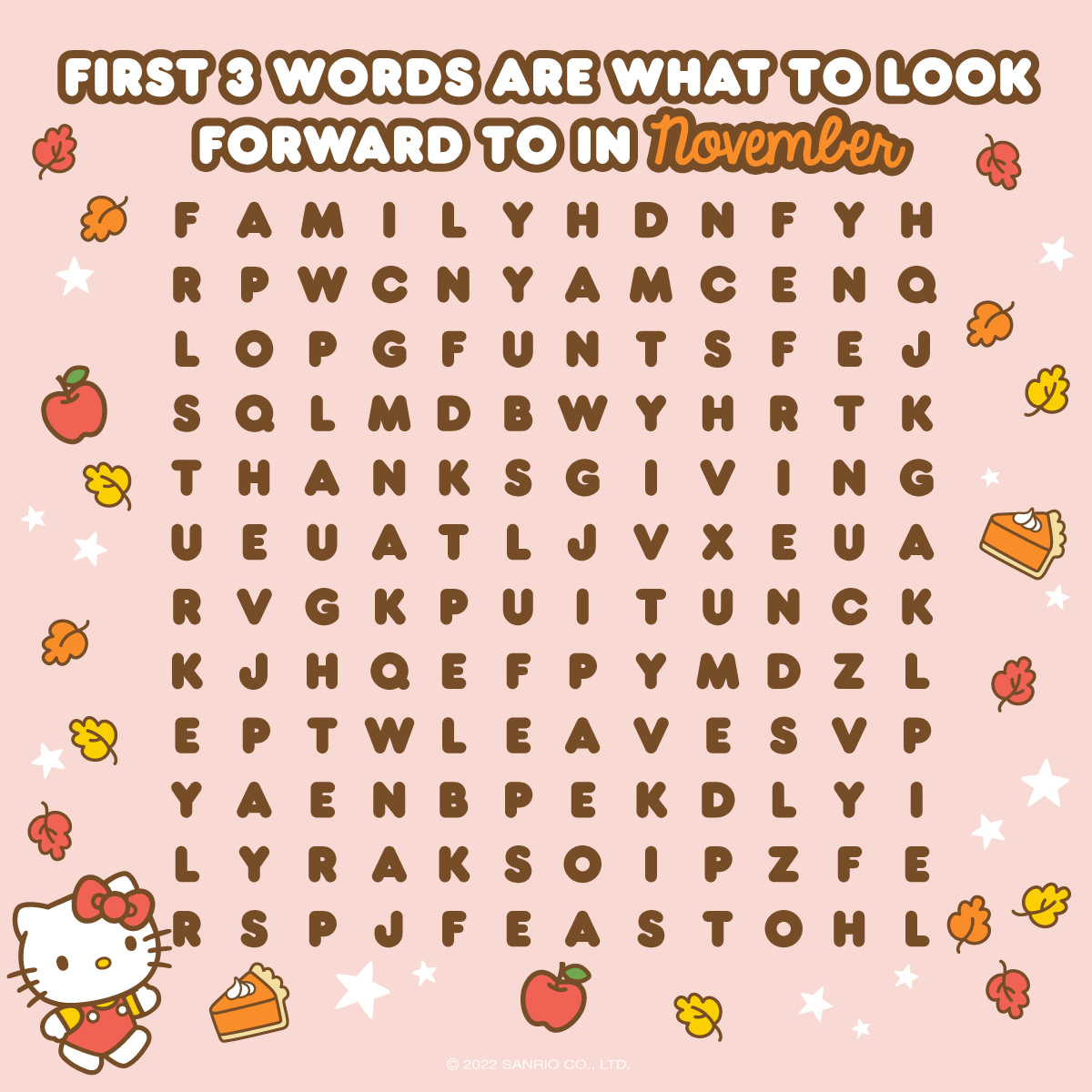 Hello Kitty On X WellnessWednesday What Are You Looking Forward To In November Https t co dS9bYUnydC X